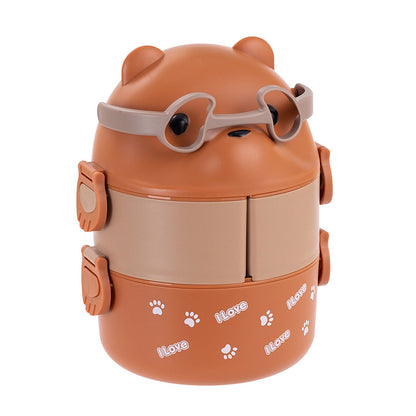 Süße tierische Bento-Lunchbox