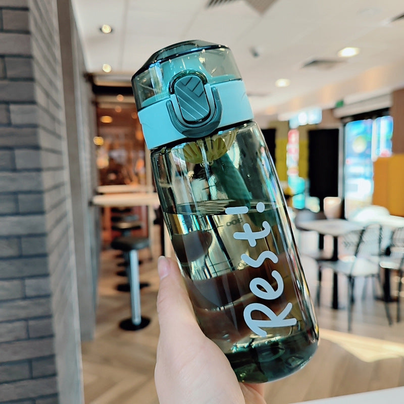 Damen Ergonomische Wasserflasche für Fitness Brehn