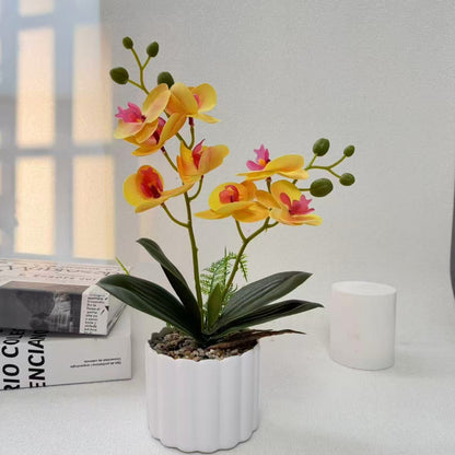 Heim Dekorative Künstliche Orchidee für Innendekorative Anzeige