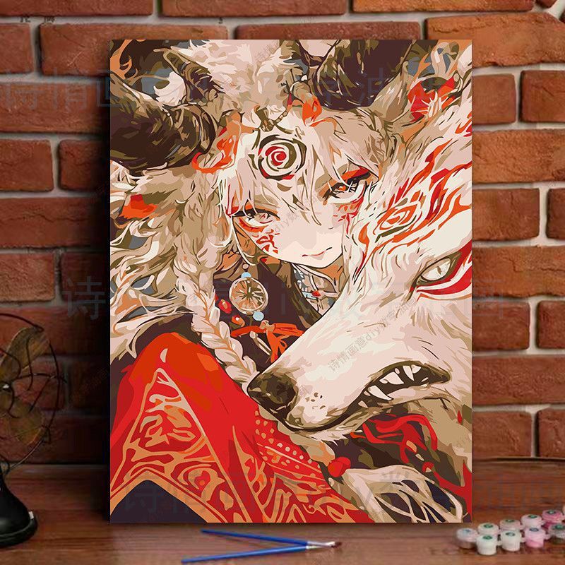 Fantasy Creature Themed Wandkunst Brehn