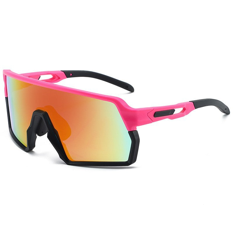 Damen Sportliche Rennbrille mit innovativem Rahmen und hochreflektierenden Gläsern Brehn