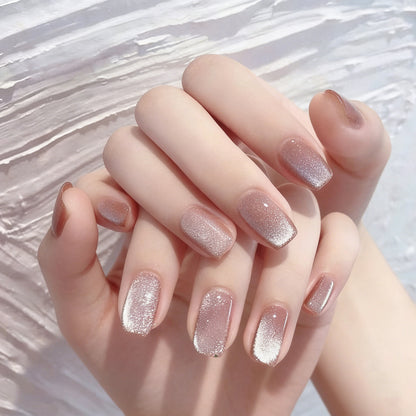 Stilvolles Ombre Glitter Nagelkunst Verbesserungen Brehn