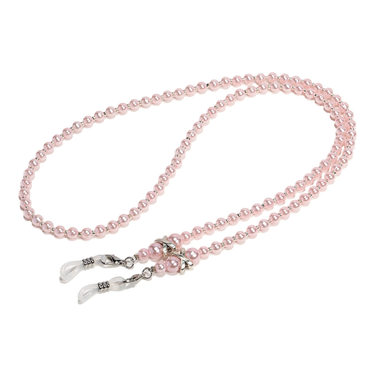 Elegante Perlenbesetzte Brillekette Brehn