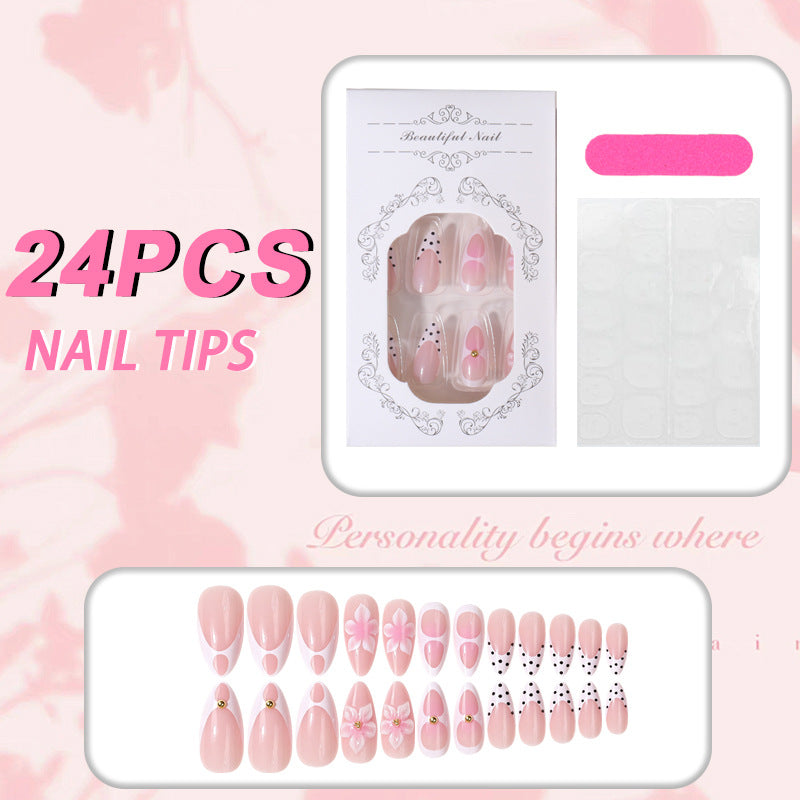 Künstlerisches Floral Design Nagelspitzen Set Brehn