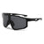 Herren Performance Hochsichtbare Sportsonnenbrille Brehn