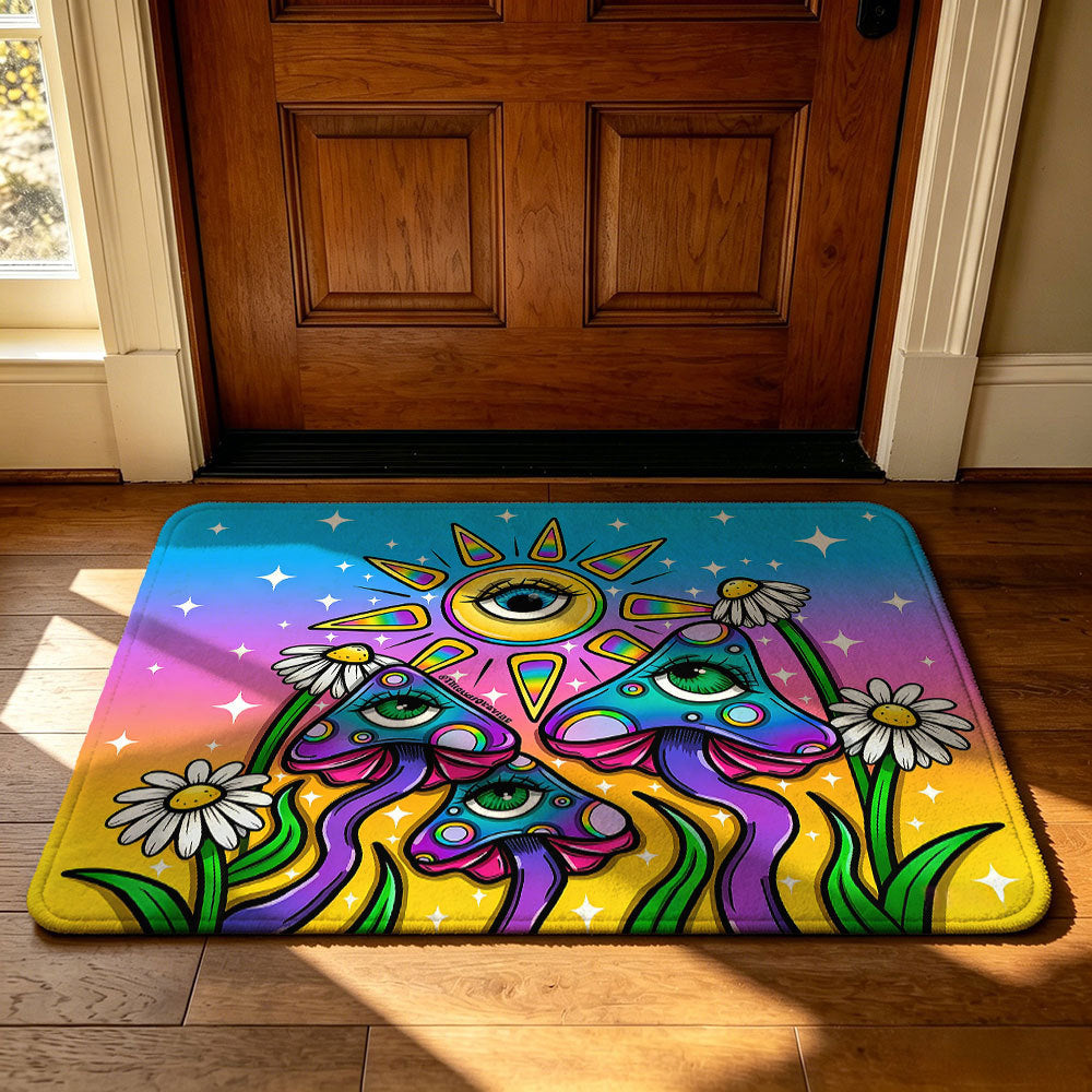 Psychedelische Künstlerische Bereich Matte