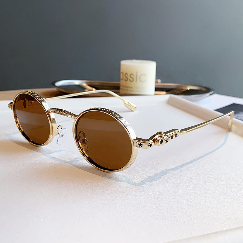 Damen Elegante Sonnenbrille mit filigranen Details Brehn