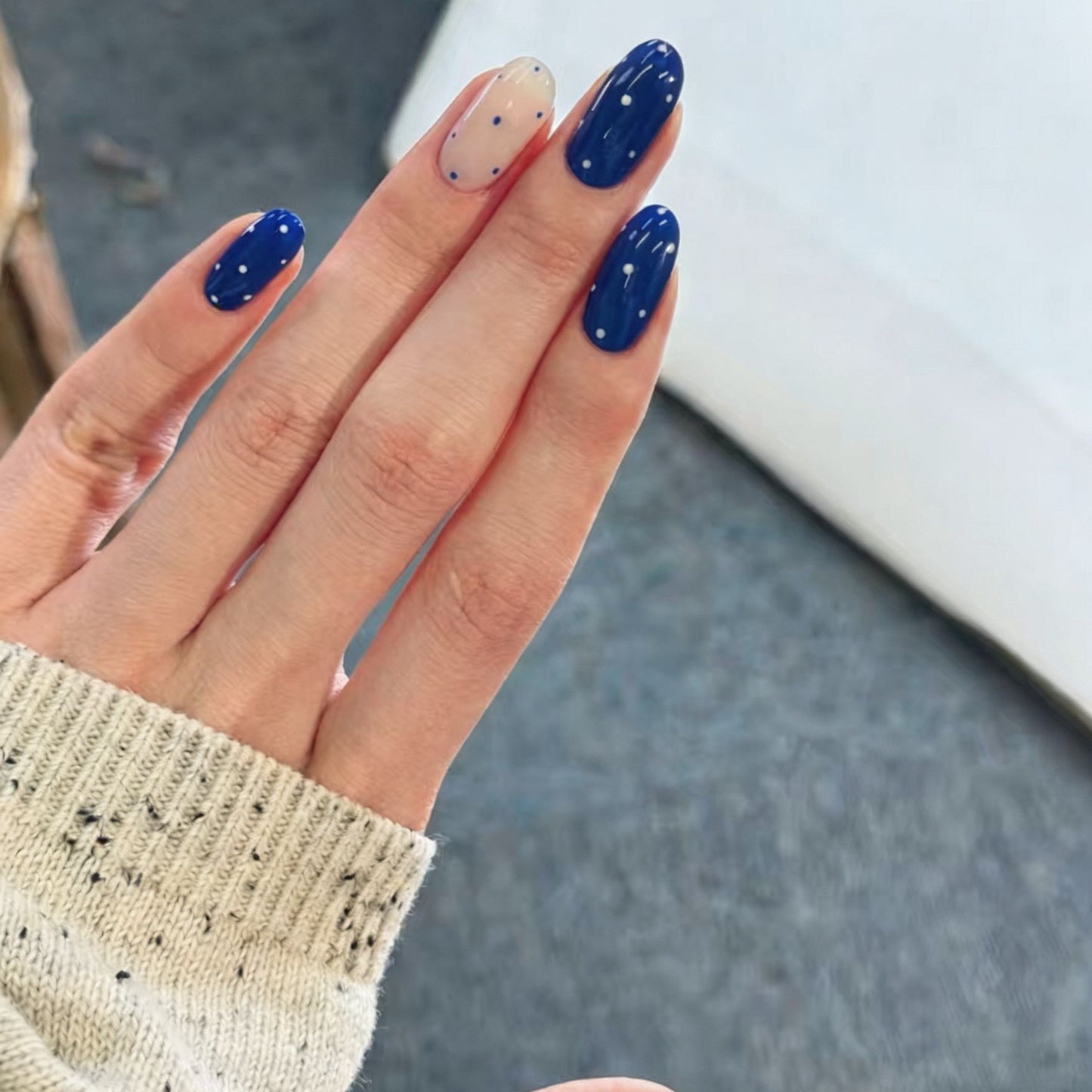 Verspielt Hase-Themen Press-On Nagelkunst Set Brehn