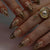 Premium Press-On Nail Set mit aufwendigen Stern- und Dekorationsdesigns Brehn