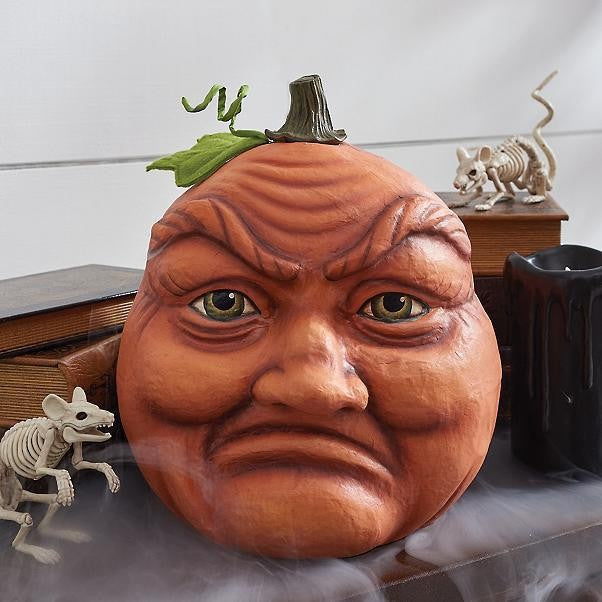 Lustige Halloween Kürbisfigur Brehn