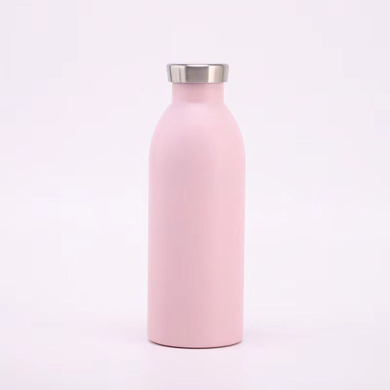 Damen isolierte Edelstahl Trinkflasche mit ergonomischem Design Brehn