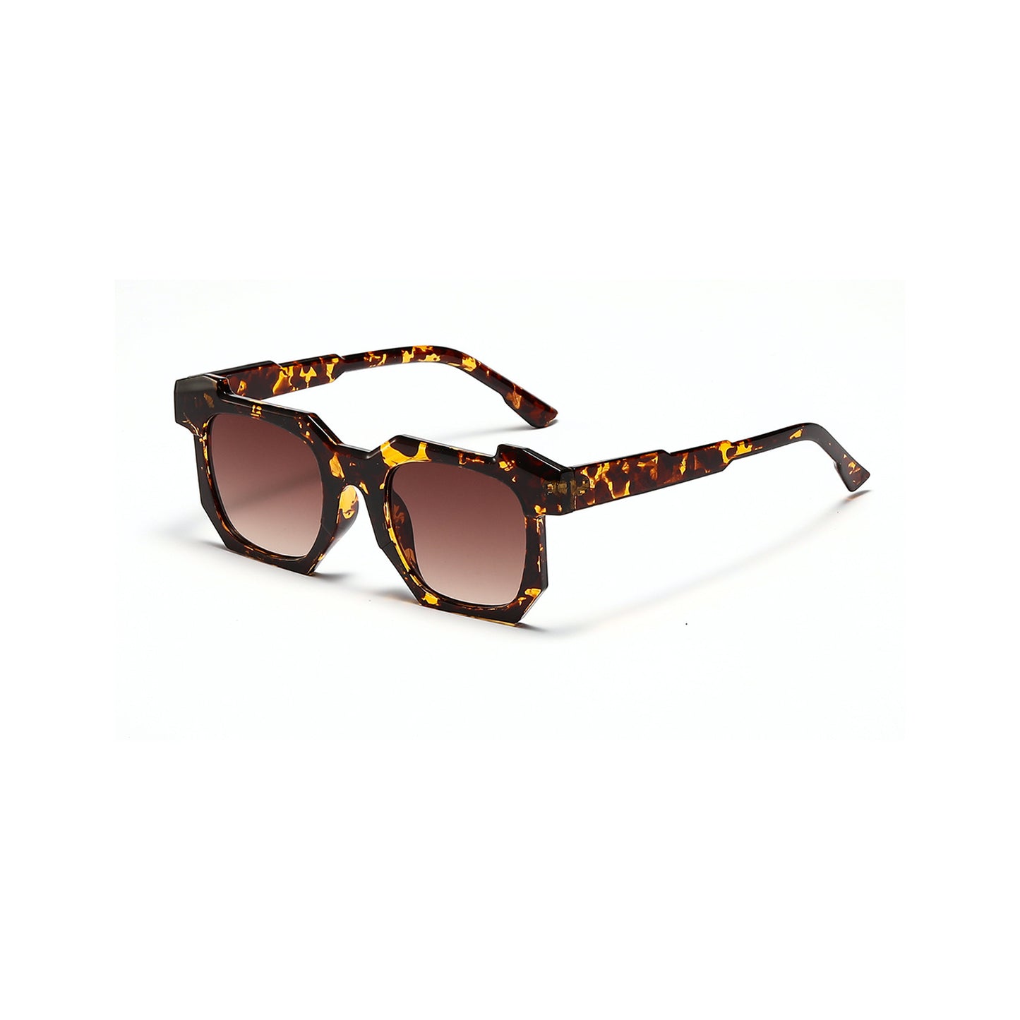 Damen modische transparente Sonnenbrille mit stilvollen Verlaufsgläsern Brehn