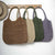 Handgefertigte Strohtasche Brehn