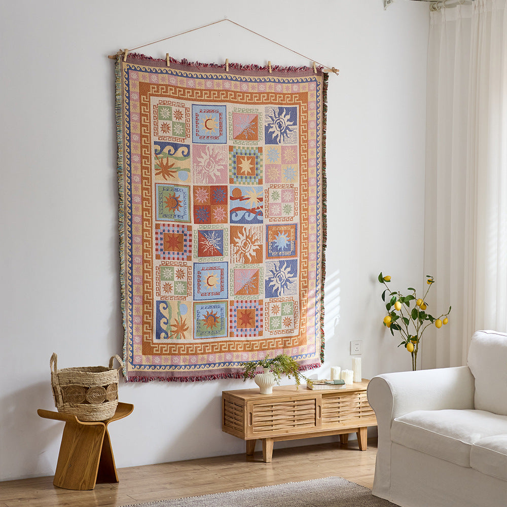 Künstlerisches Wandteppichwandbehang