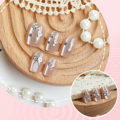 Elegantes Dekoratives Press-On Nagelkunst Set 1790738679