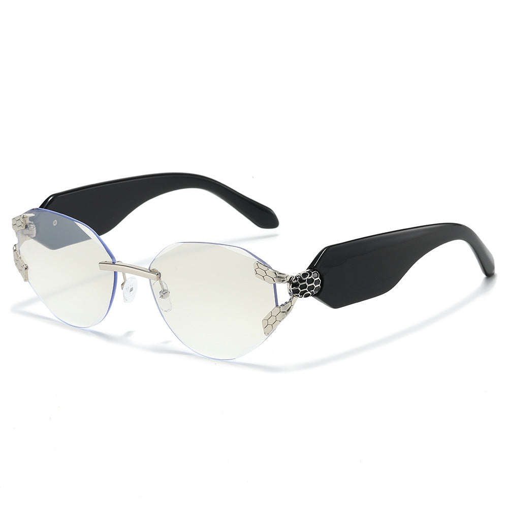 Elegante Katzenaugen-Sonnenbrille mit einzigartigem Design Brehn