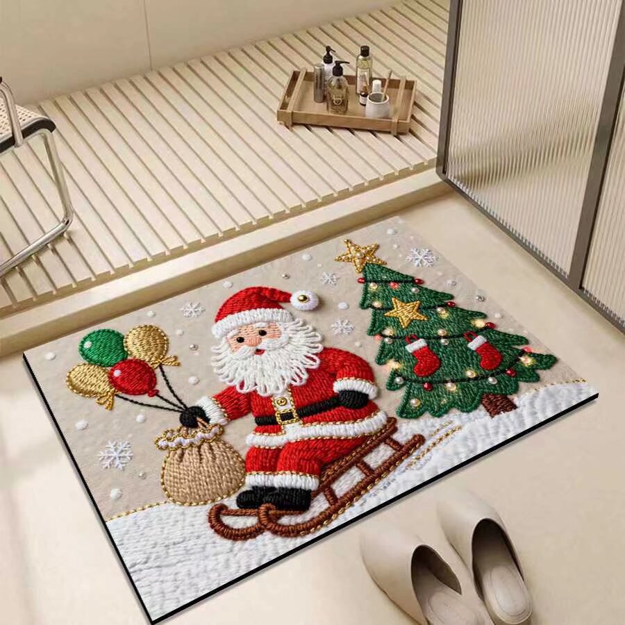 Weihnachtliches Eingangsmatte Brehn