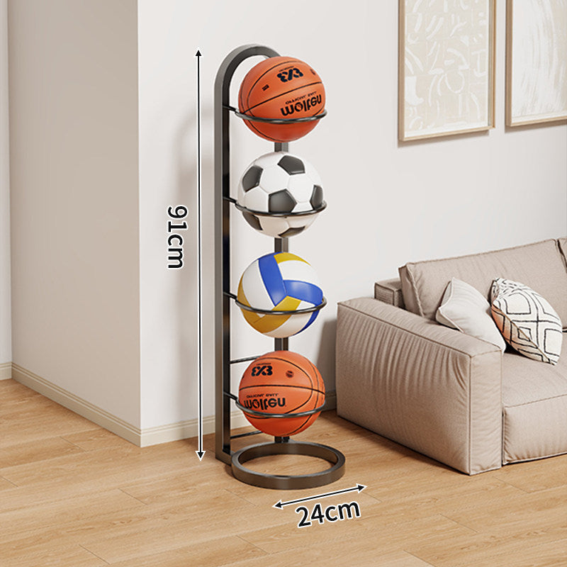Vertikaler freistehender Sportball-Lagerregal