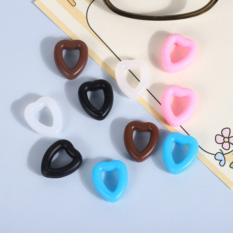 Herzförmige Gummiaccessoires Brehn