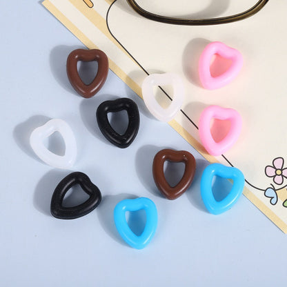 Herzförmige Gummiaccessoires Brehn