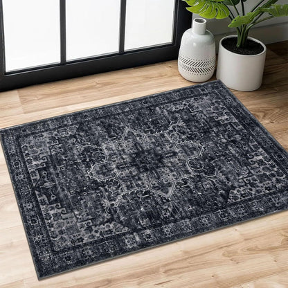 Vintage-inspirierter dekorativer Teppich