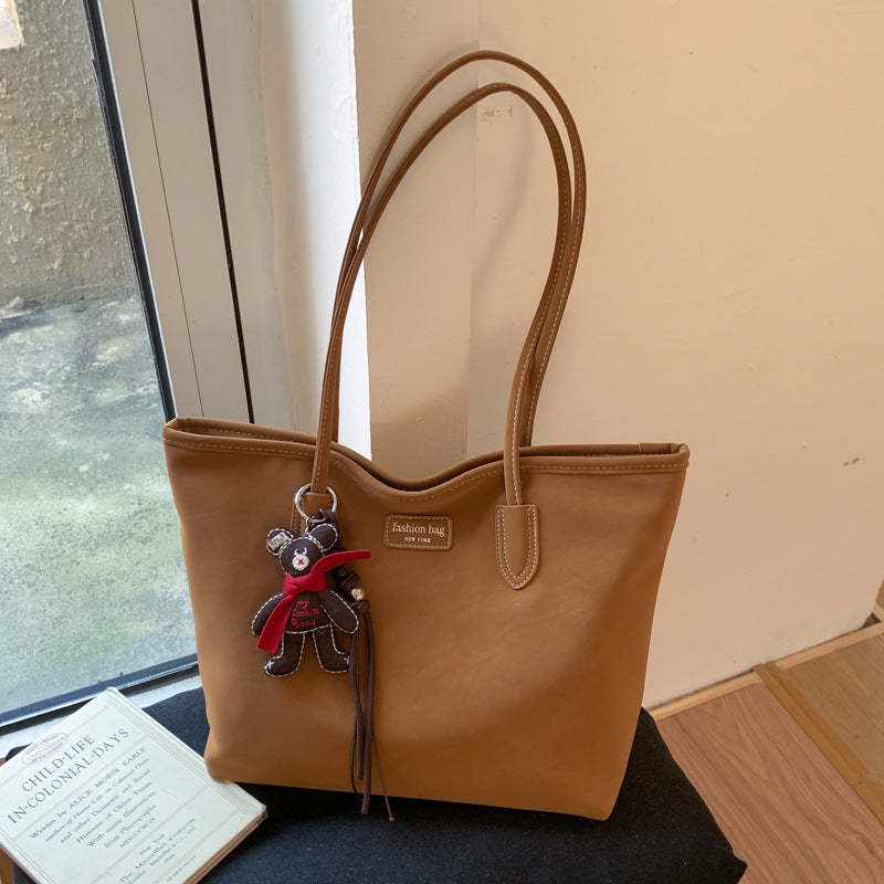 Elegante Kunstleder Tote Bag Brehn