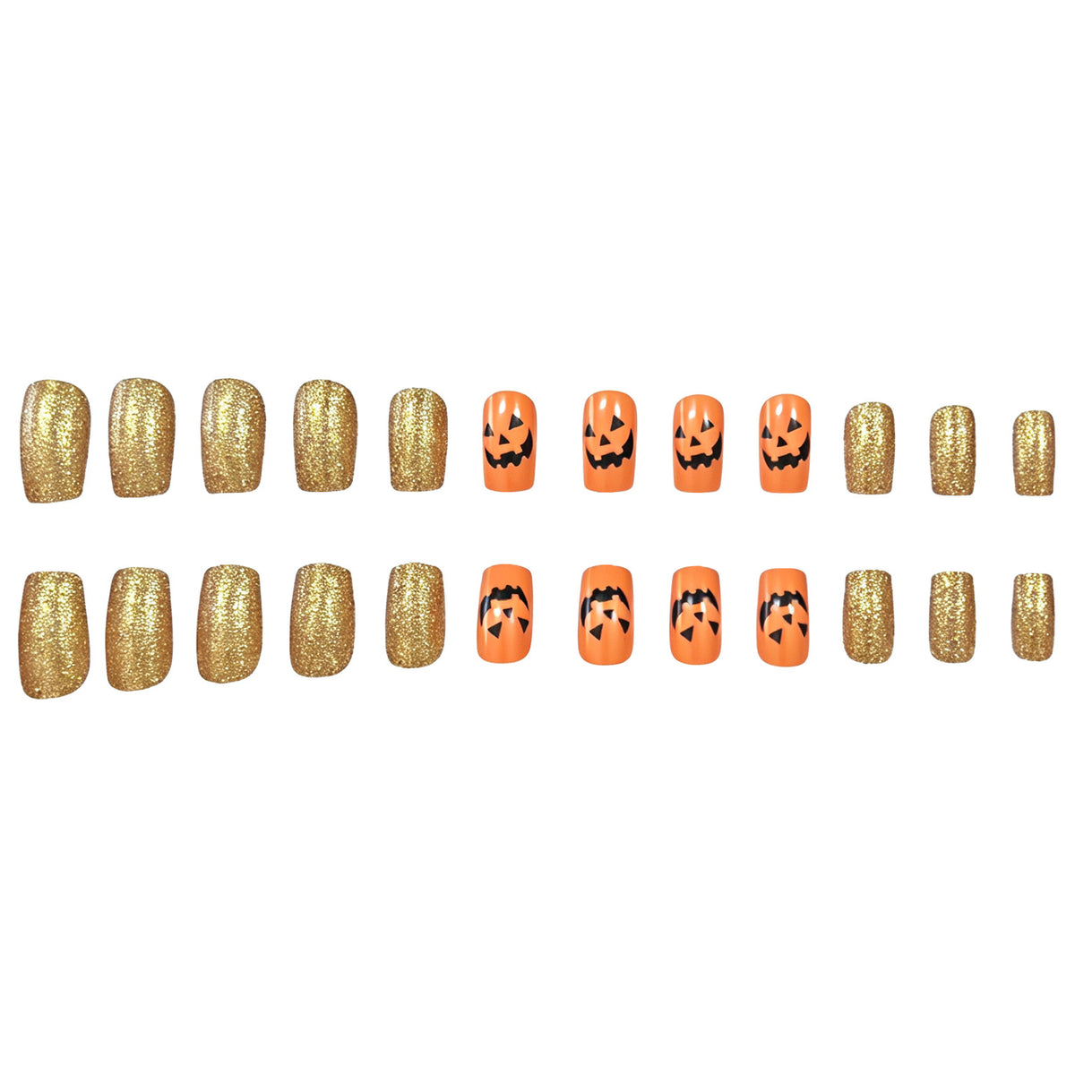 Halloween-Themen-Acryl-Nagelkunst Brehn