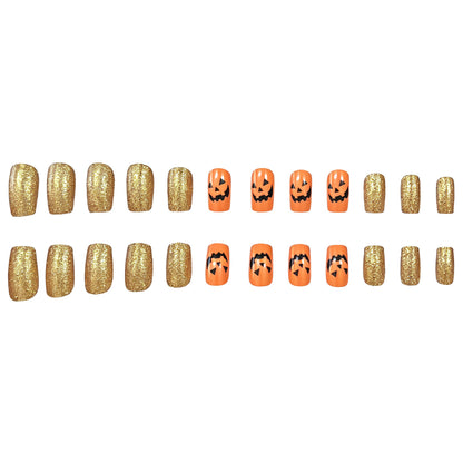 Halloween-Themen-Acryl-Nagelkunst Brehn