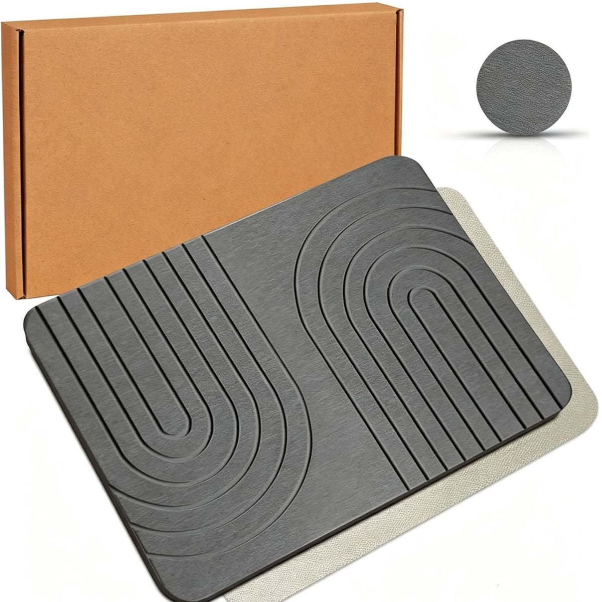 Ergonomische Geschirrabtropfmatte