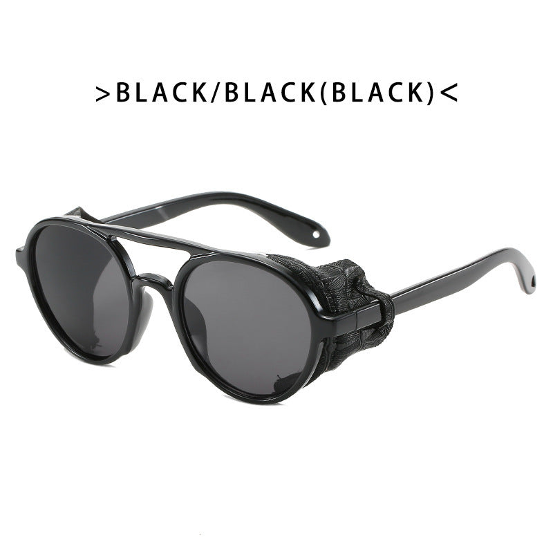Damen trendige Fashion-Sonnenbrille mit innovativem  Rahmenbrett Brehn
