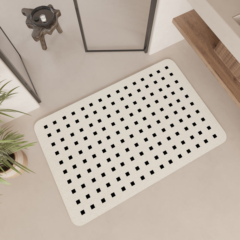 Moderne geometrische Muster Badezimmermatte Brehn