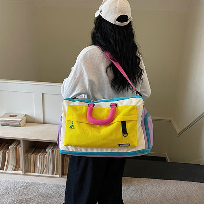 Bunte Multi-Taschen Reise Duffel Tasche Brehn