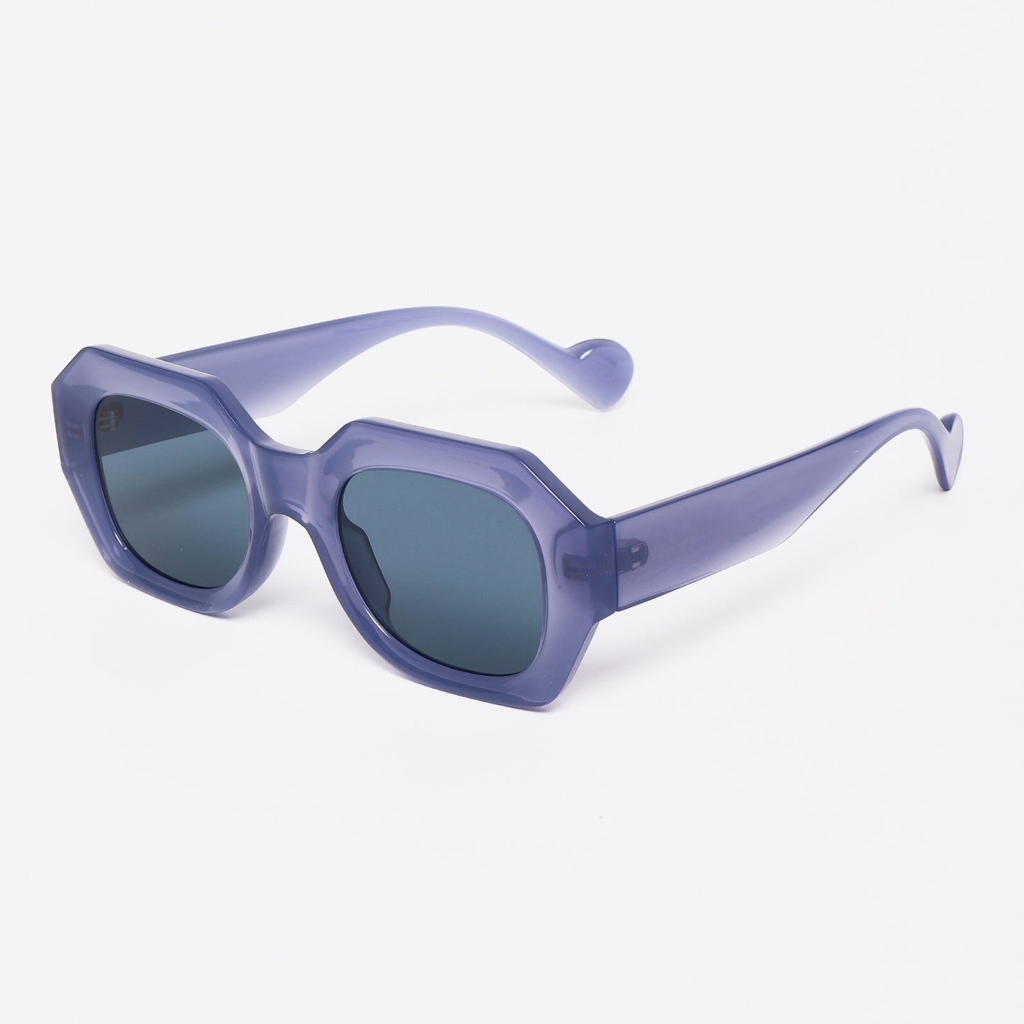 Damen Sonnenbrille im einzigartigen, achteckigen Design mit polarisierten Gläsern Brehn