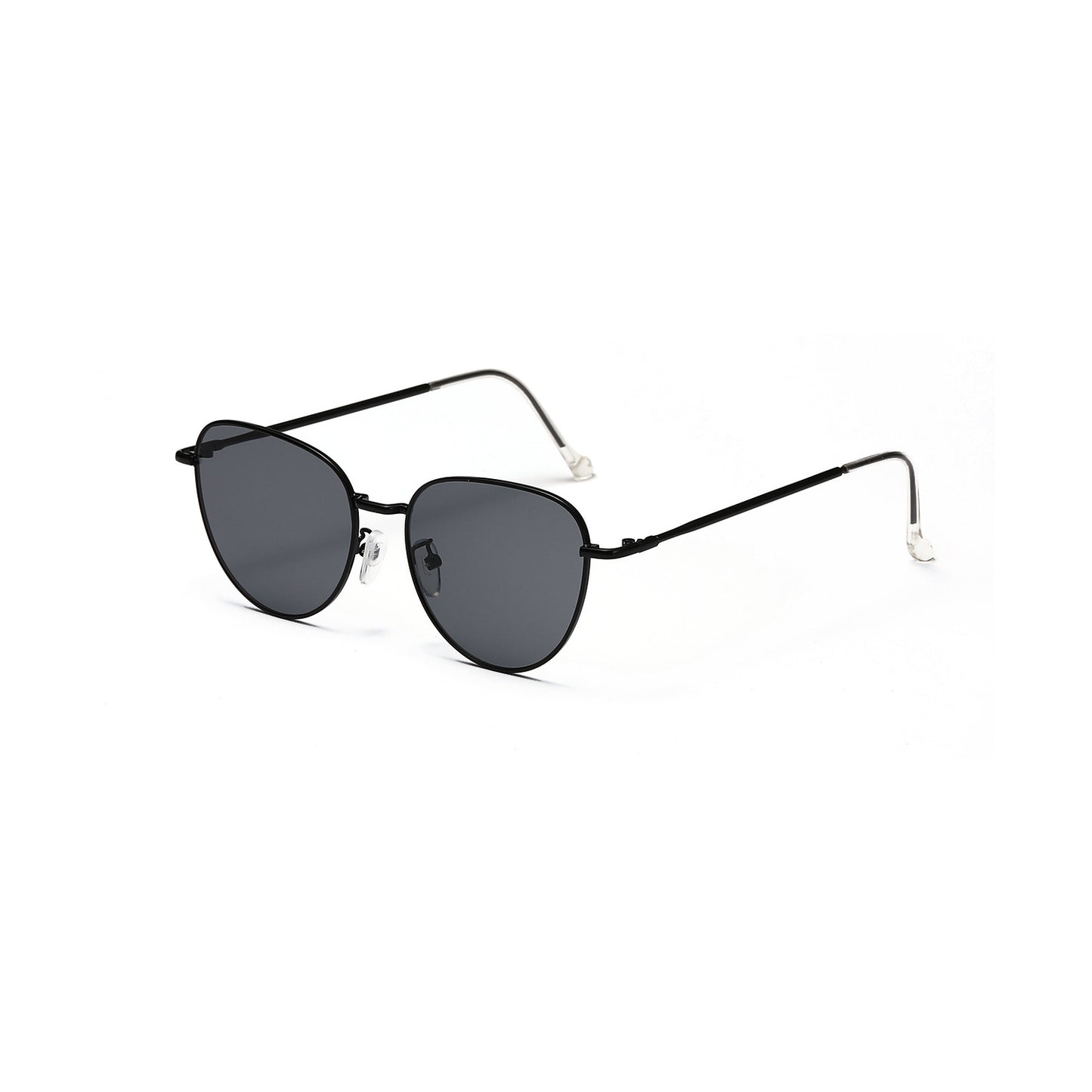 Damen modische Sonnenbrille mit filigranem Metallrahmen Brehn