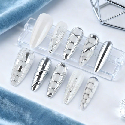 Künstlerische Texturierte Nagelspitzen Brehn