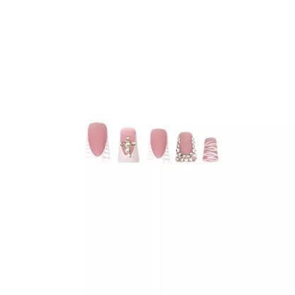 3D dekorative Strass-Nagelverlängerungen Brehn