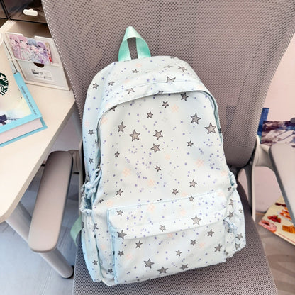 Sternenmuster lässiger Rucksack Brehn