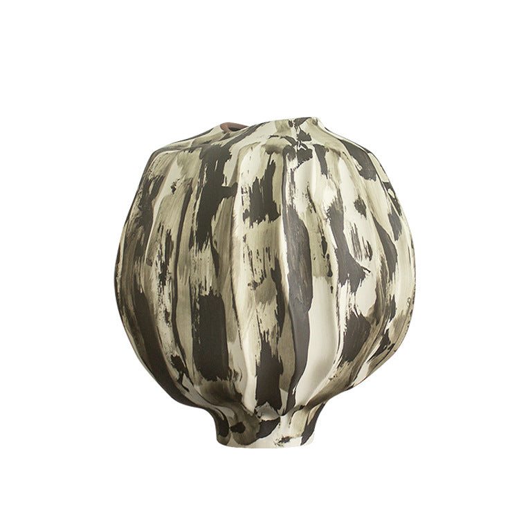 Künstlerische Texturierte Dekorative Vase
