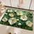 Künstlerisches florales Design Badezimmermatte