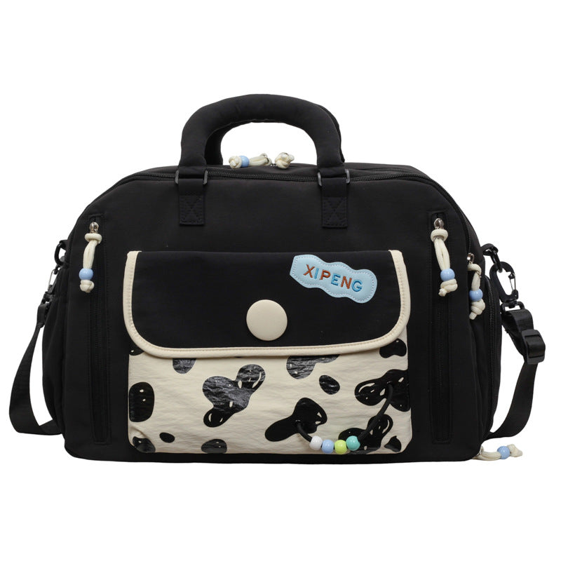 Bunte Grafikdruck Reise Tasche