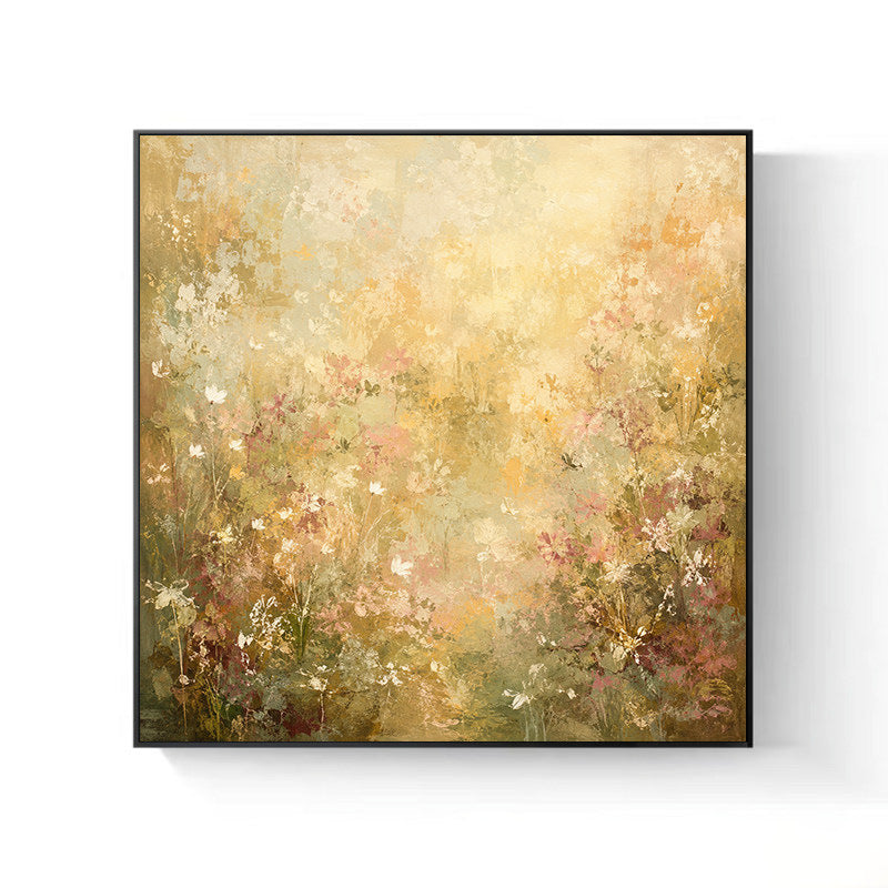 Florale abstrakte Wandkunst