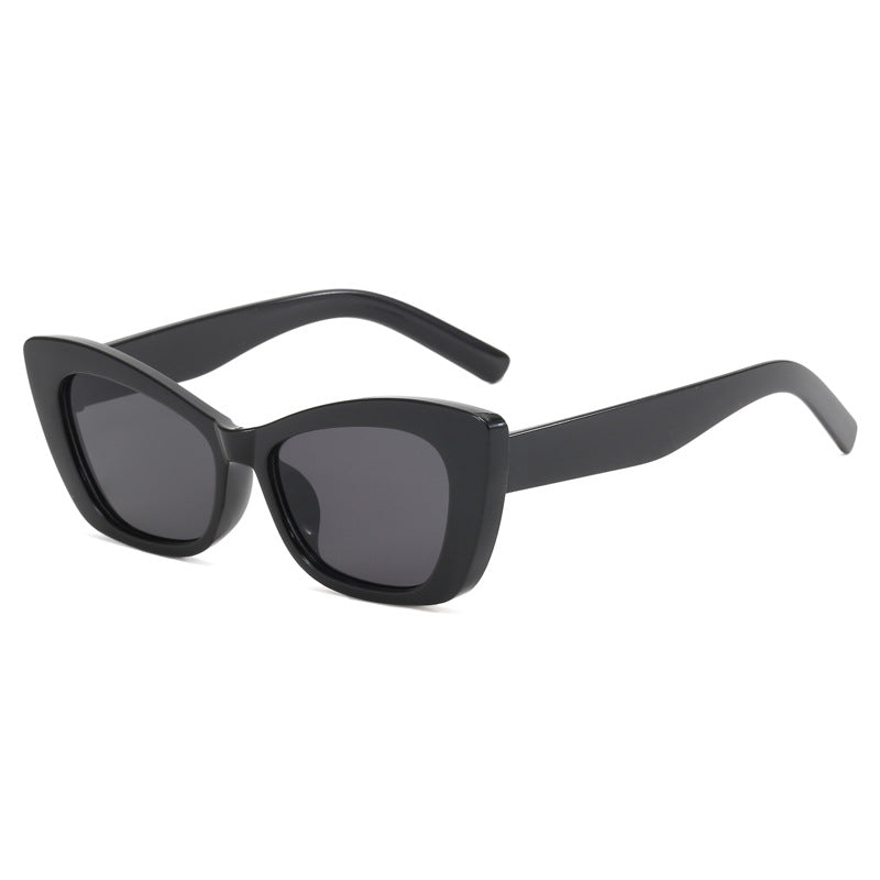 Damen Cat-Eye Sonnenbrille mit stylishen Elementen Brehn