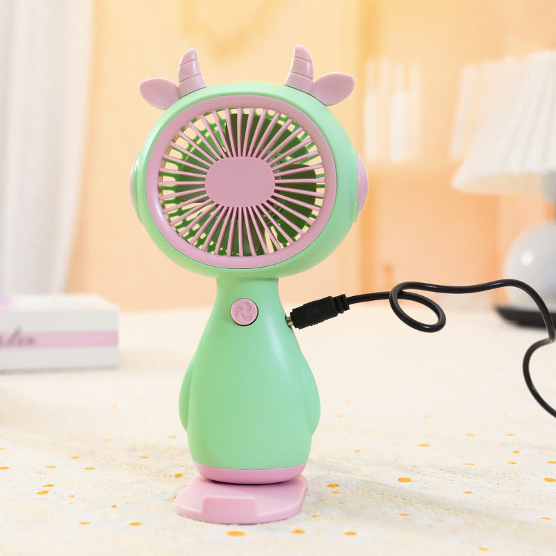Damen Tragbarer Handventilator im kreativen Teddymotiv Brehn