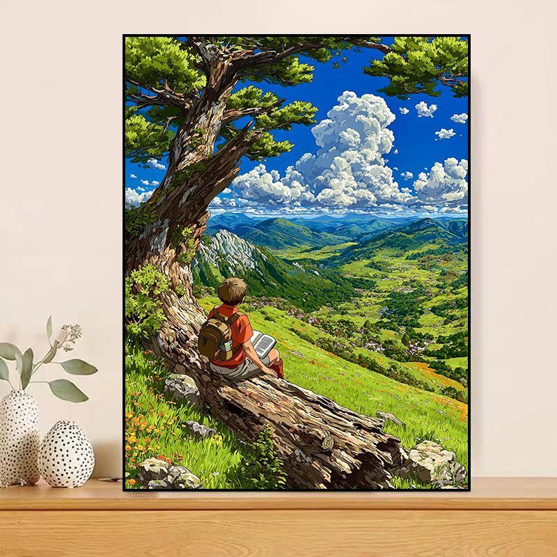 Florale Serenity Kunstdruck Brehn