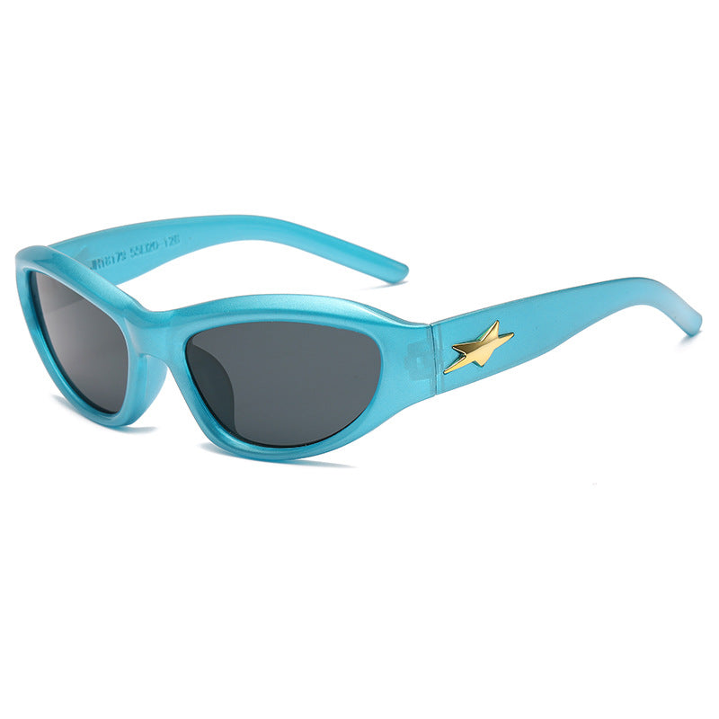 Damen modische Sonnenbrille mit stylischem Cat-Eye Design Brehn