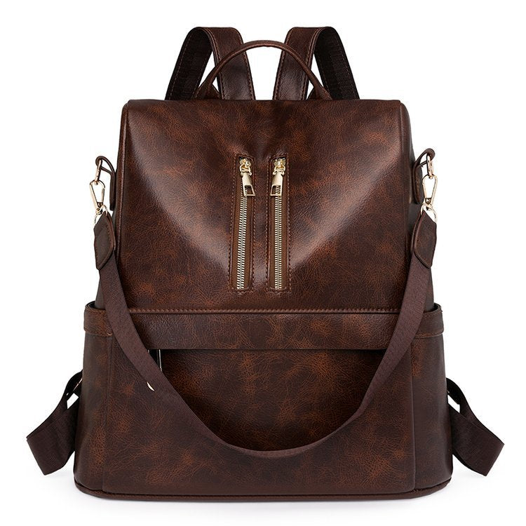 Vielseitiger Vegan-Leder-Rucksack Brehn