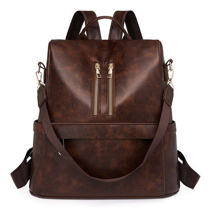 Vielseitiger Vegan-Leder-Rucksack Brehn