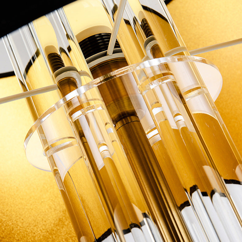 Elegante Kristallglas Tischlampe