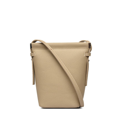 Elegante Texturierte Bucket Bag Brehn