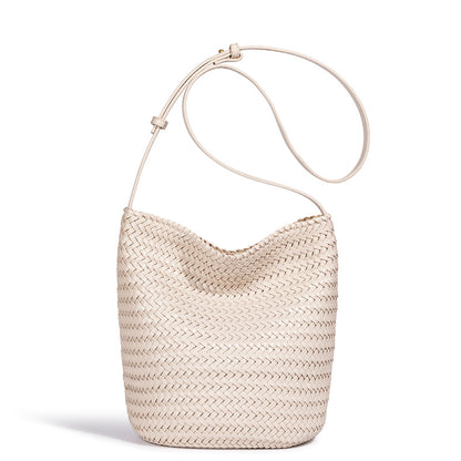 Handgefertigte Geflochtene Eimer Tasche Brehn